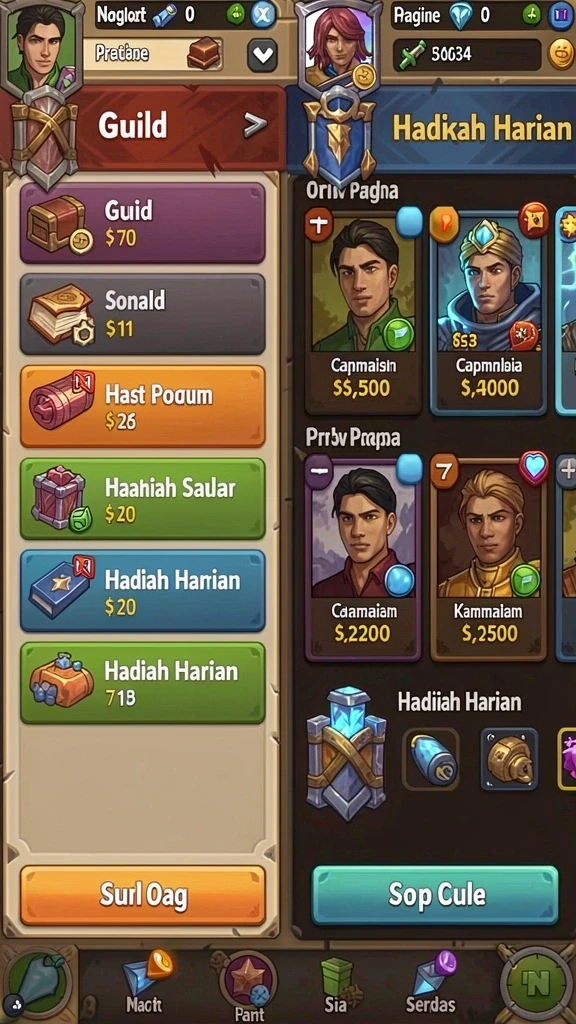 Tangkapan layar memperlihatkan mode multiplayer yang seru.
