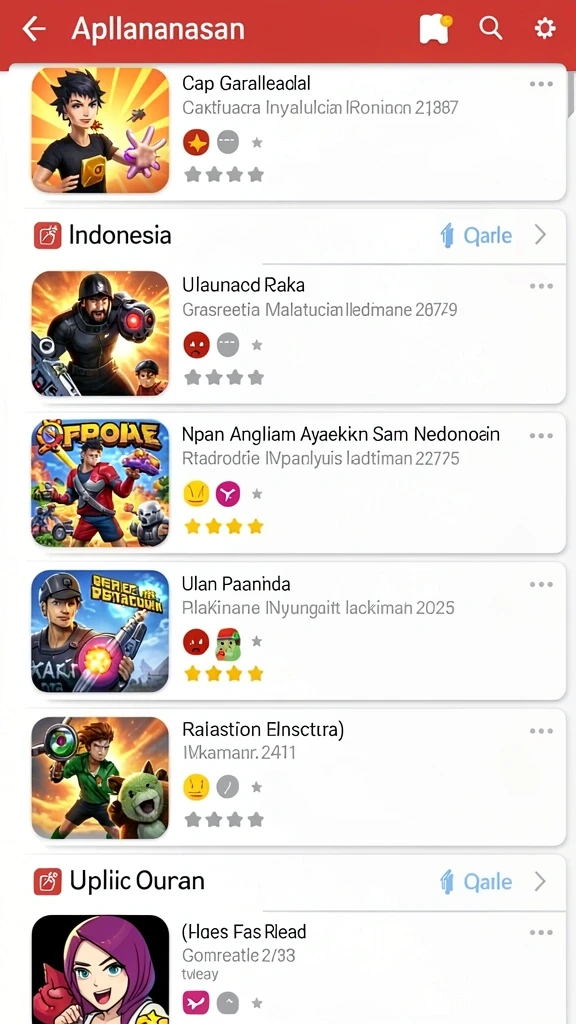 Tampilan antarmuka yang menarik dan mudah digunakan.