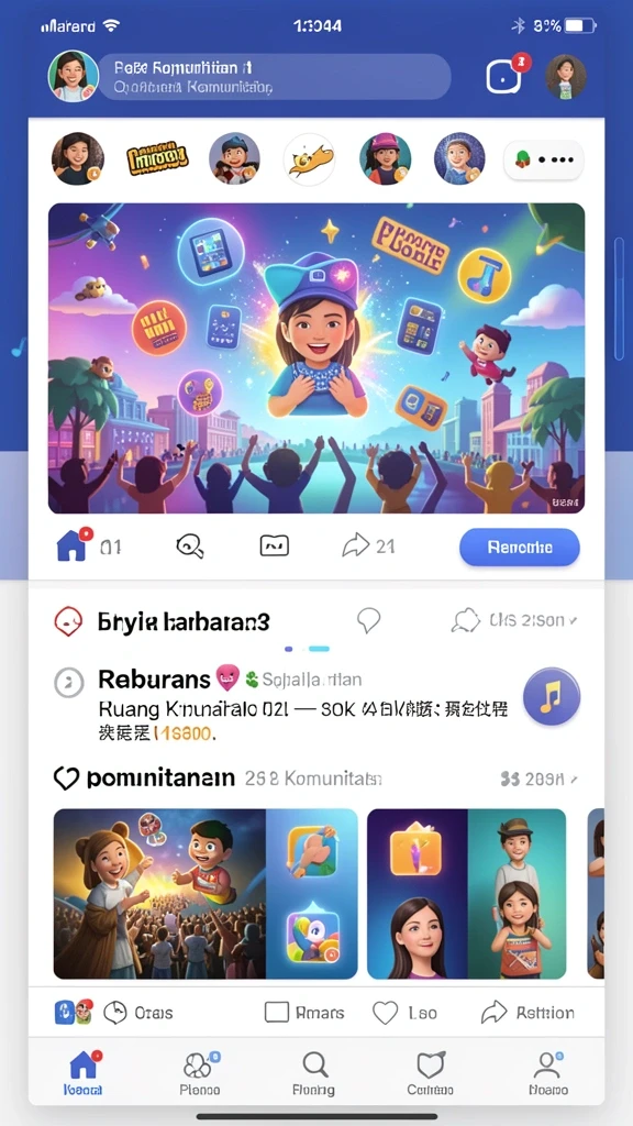 Tampilan antarmuka yang menarik dan intuitif.