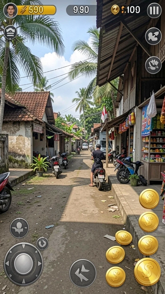 Beragam mode permainan yang menarik.