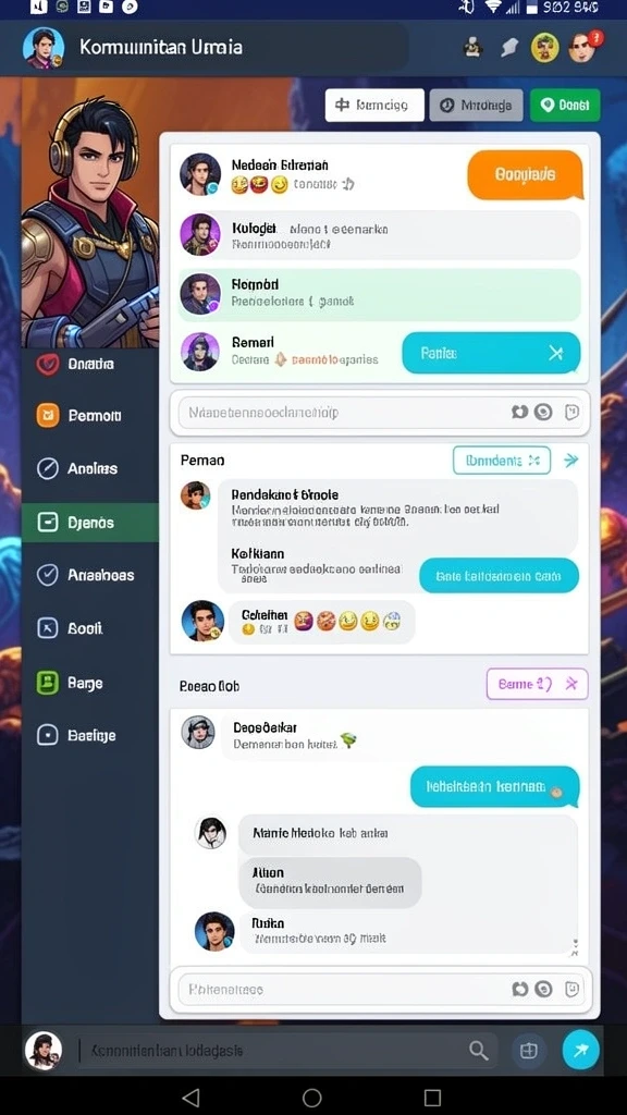 Tangkapan layar memperlihatkan leaderboard dengan peringkat pemain.