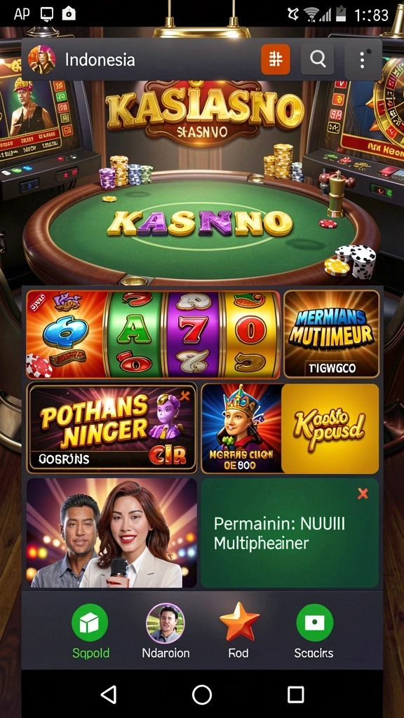 Berbagai karakter menarik yang dapat kamu pilih.