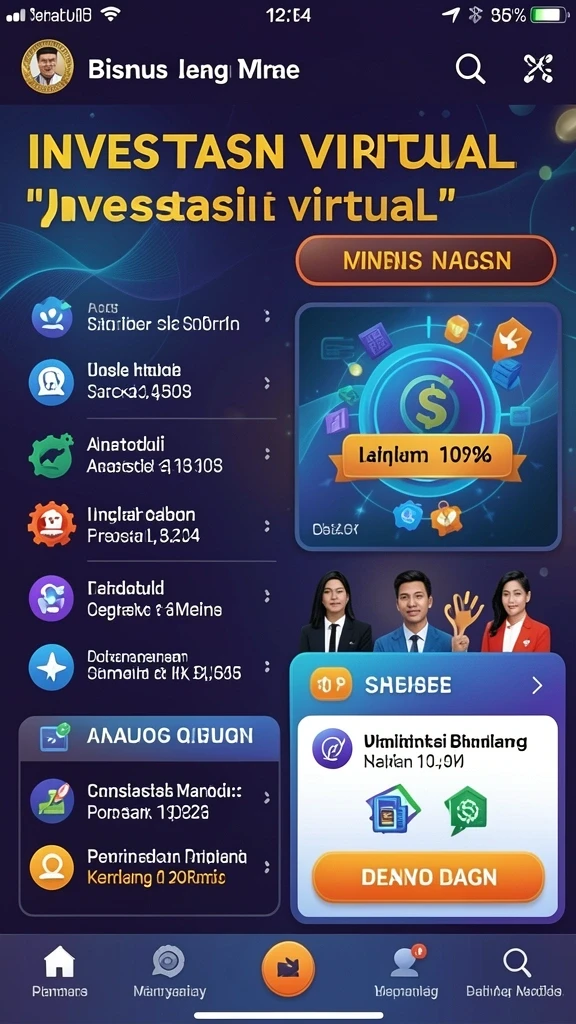 Tampilan awal BOS5000 dengan grafis menawan.