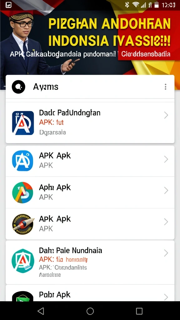 Tampilan antarmuka yang user-friendly.