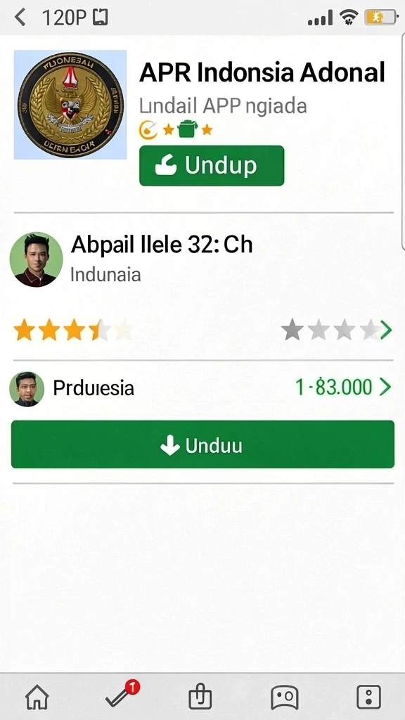 Tampilan utama G9VIP dengan menu navigasi yang user-friendly.