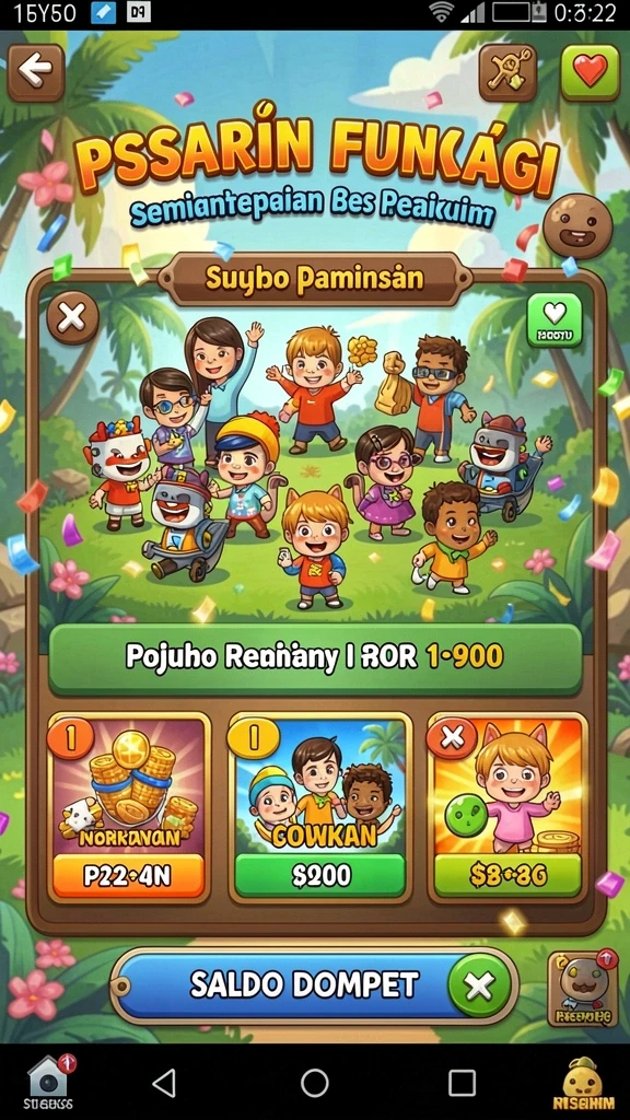 Level baru yang lebih menantang dan seru.