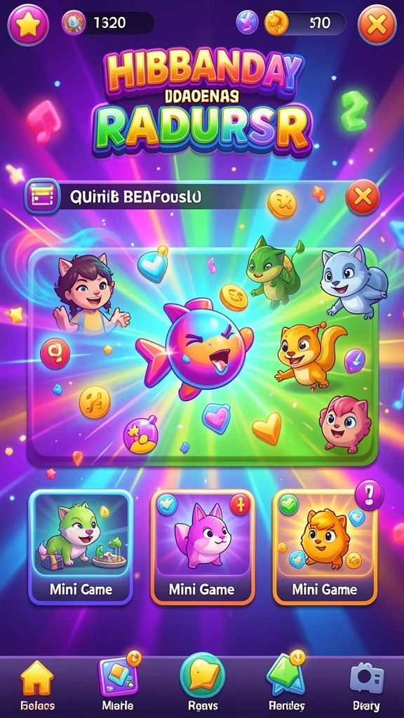 Event harian dengan hadiah yang menggiurkan.