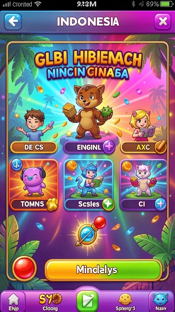 Level baru yang menantang dan penuh warna.