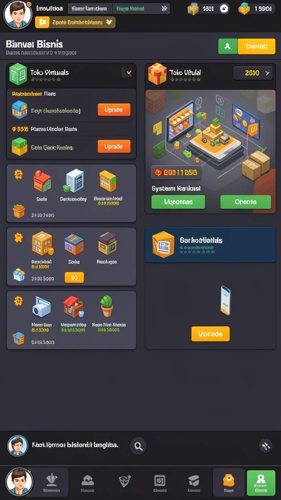 Tampilan antarmuka yang user-friendly dan menarik.