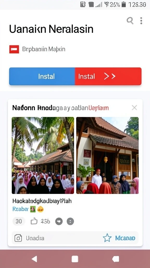 Cuplikan gameplay yang menunjukkan aksi seru dalam HQ777.