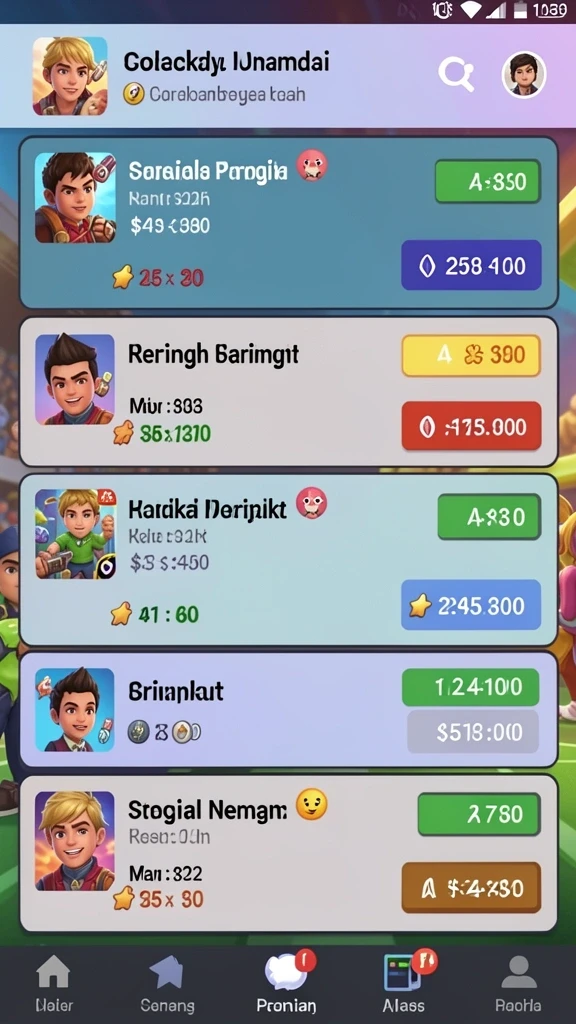 Fitur multiplayer yang memungkinkan bermain bersama teman.