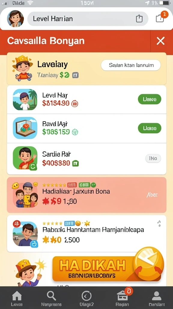 Fitur multiplayer untuk bermain bersama teman.