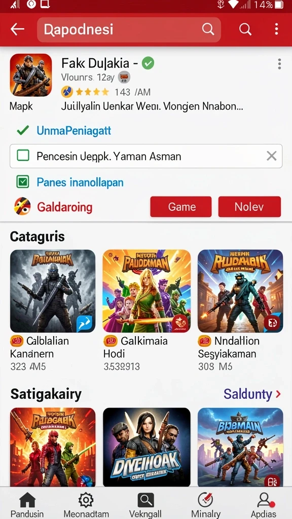 Mode balapan yang bervariasi dan menantang.