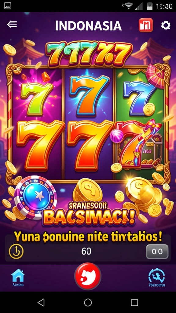 Tampilan antarmuka game yang menarik dan mudah dinavigasi.