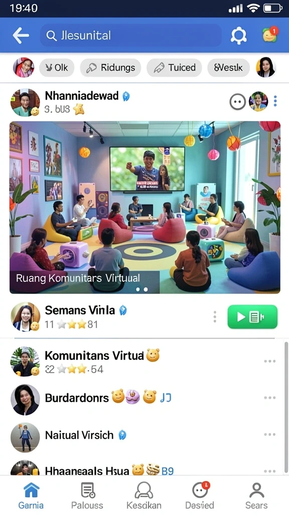 Fitur karakter yang bisa dipilih sangat beragam.