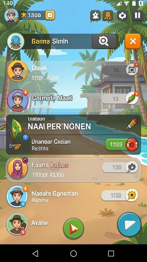 Tampilan antarmuka PISANGBET yang modern dan menarik.