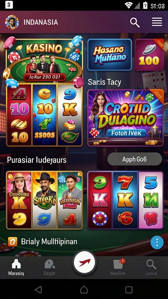 Adegan seru dari mode tantangan harian.