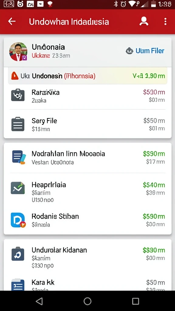 Tampilan antarmuka yang menarik dan mudah digunakan.