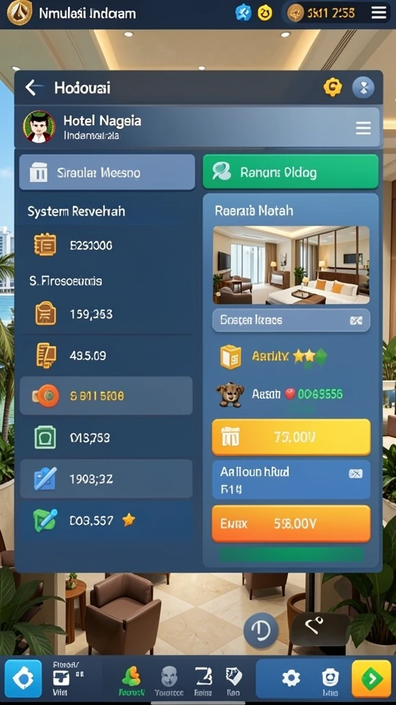 Tangkapan layar menampilkan grafis menawan dari karakter utama.