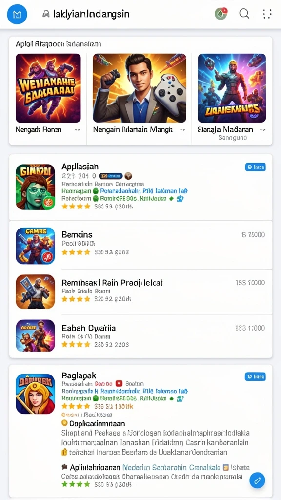 Tampilan antarmuka yang user-friendly dan mudah dipahami.