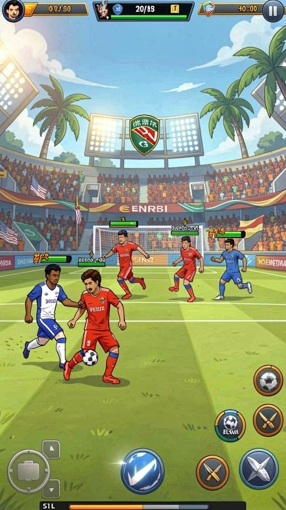 Tampilan utama QQSTAR dengan navigasi yang mudah.