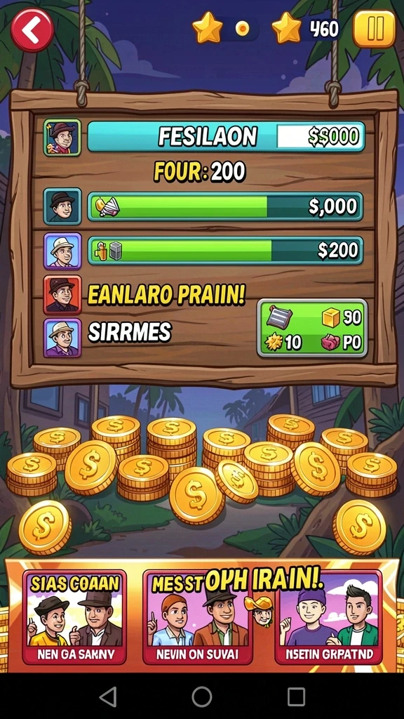 Fitur multiplayer yang menyenangkan untuk bermain bersama teman.