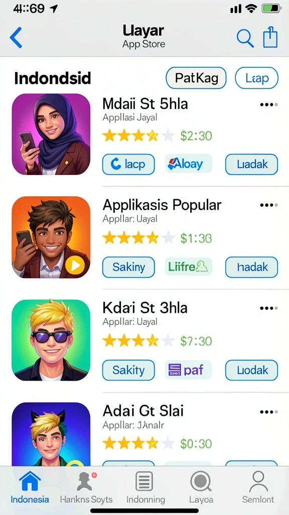 Grafis dunia yang menakjubkan dan detail karakter.