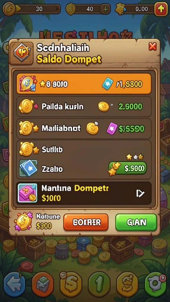 Karakter-karakter unik yang dapat dipilih pemain.