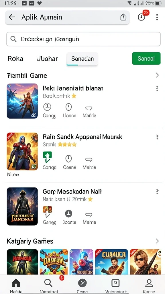 Tangkapan layar menampilkan pertarungan epik melawan monster.