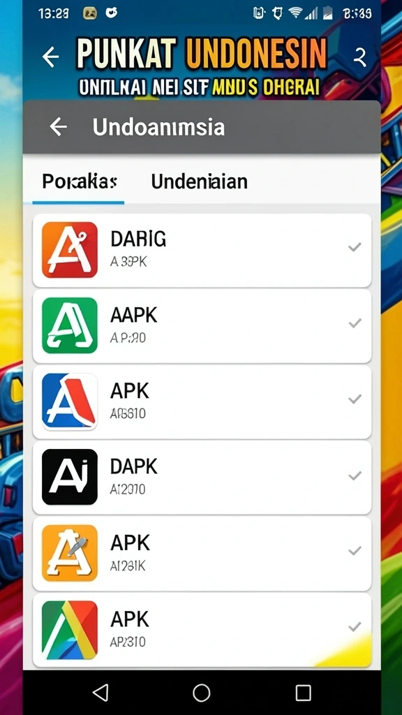 Tangkapan layar menunjukkan pemandangan dunia fantastis RPGAME.