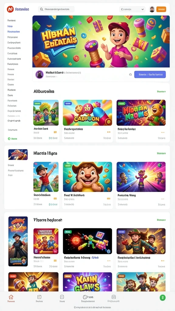 Screenshot menunjukkan karakter utama dalam aksi.