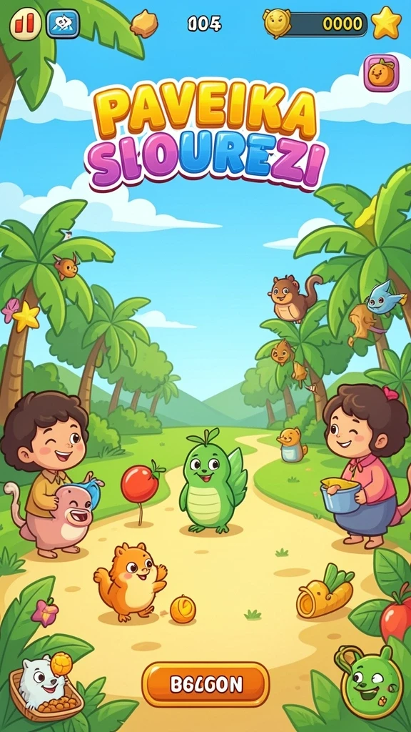 Menampilkan lingkungan game yang menakjubkan.