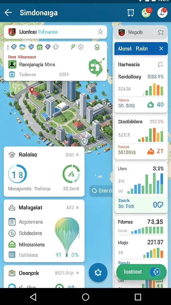 Fitur sosial yang memungkinkan interaksi dengan pemain lain.