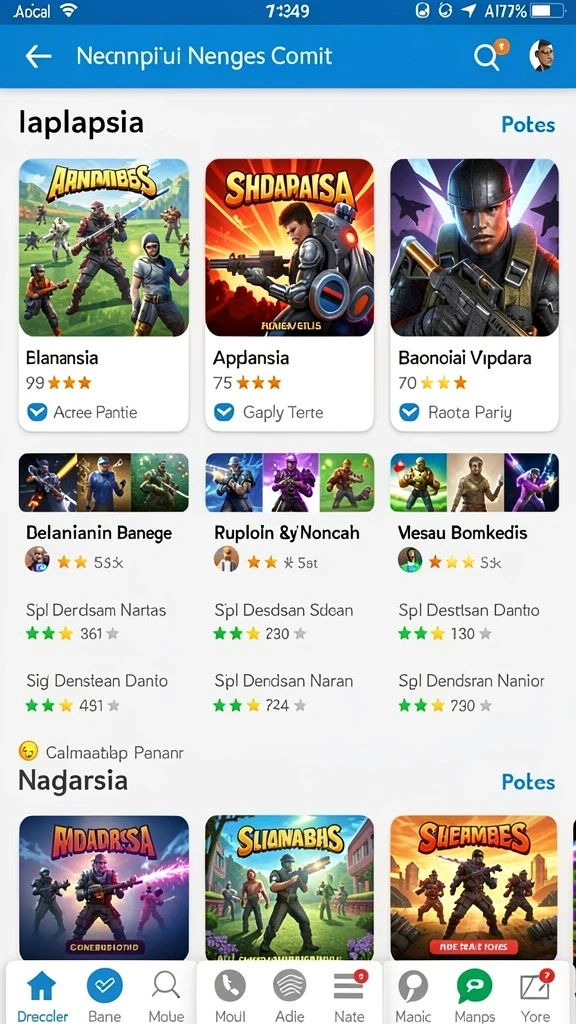 Karakter unik yang dapat Anda pilih dan kembangkan.