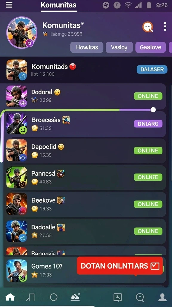 Screenshot dari pengalaman bermain yang menyenangkan di TOTO99.