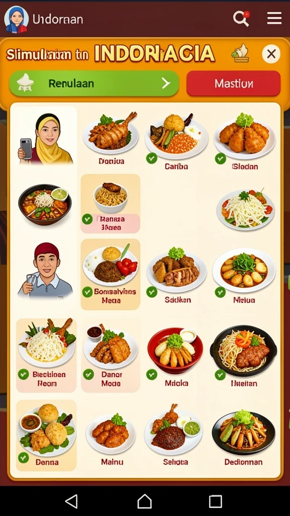 Grafis yang memukau dan warna yang cerah.