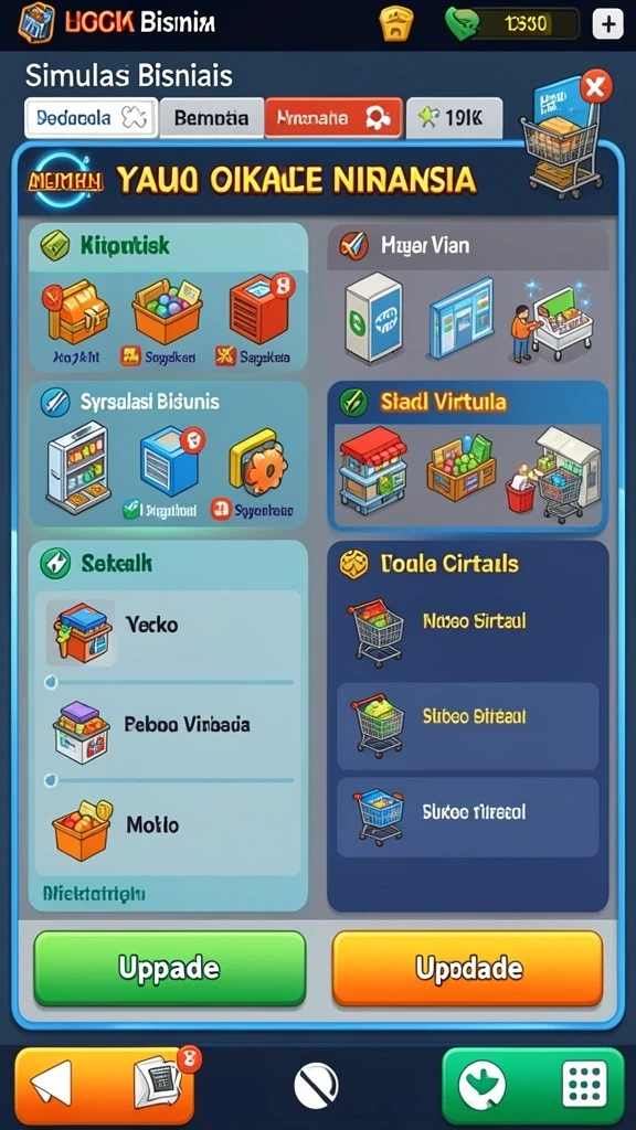 Tangkapan layar menampilkan salah satu level yang menarik dan menantang.